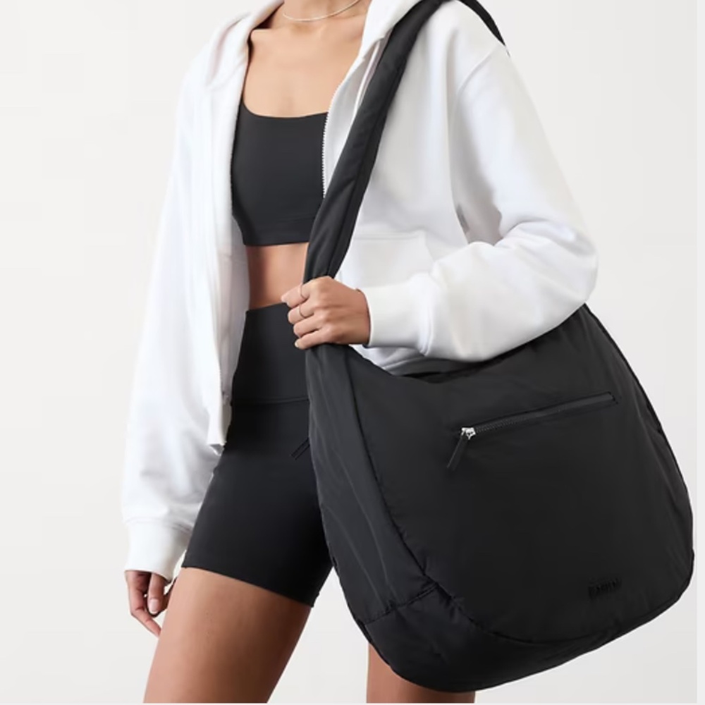 All About Oversized Crossbody Hobo Bag - NEVER USED